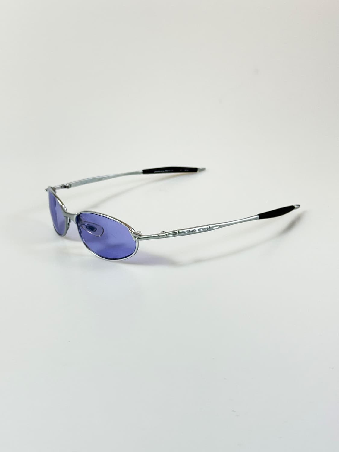 90s OXGEN 실버 슬림 오벌 프레임 틴트 빈티지 선글라스 상품이미지3
