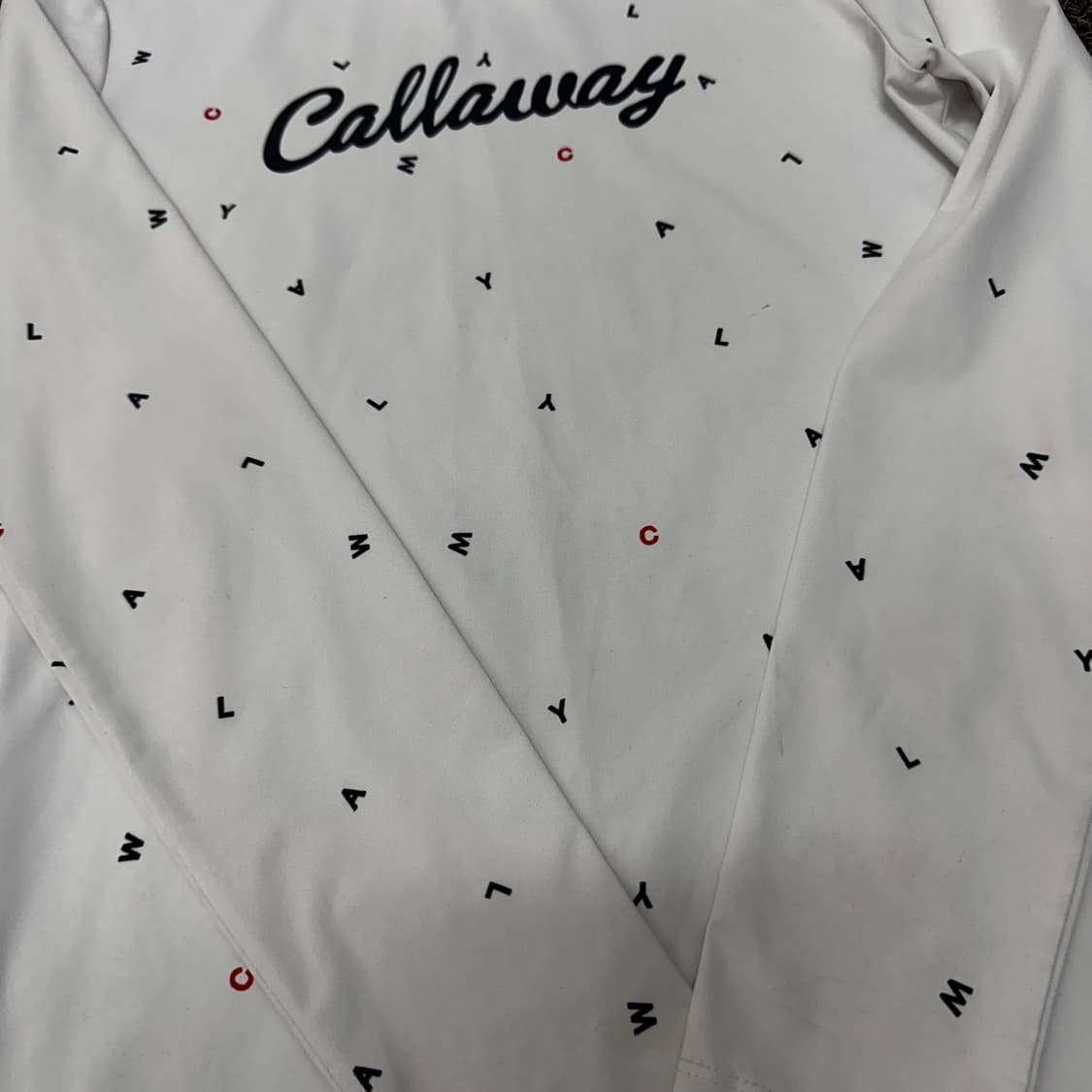 캘러웨이 여성 골프웨어 이너 기능성 긴팔 화이트 90사이즈 상품이미지3