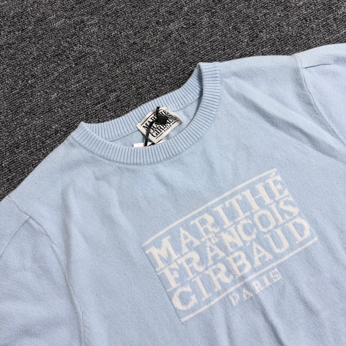 마리떼 프랑소와 저버 W 클래식 로고 니트 새상품 상품이미지2