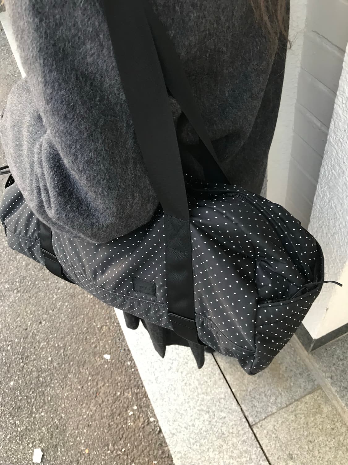 [HEADPORTER] 블랙뷰티 도트라이닝 보스턴백 상품이미지2