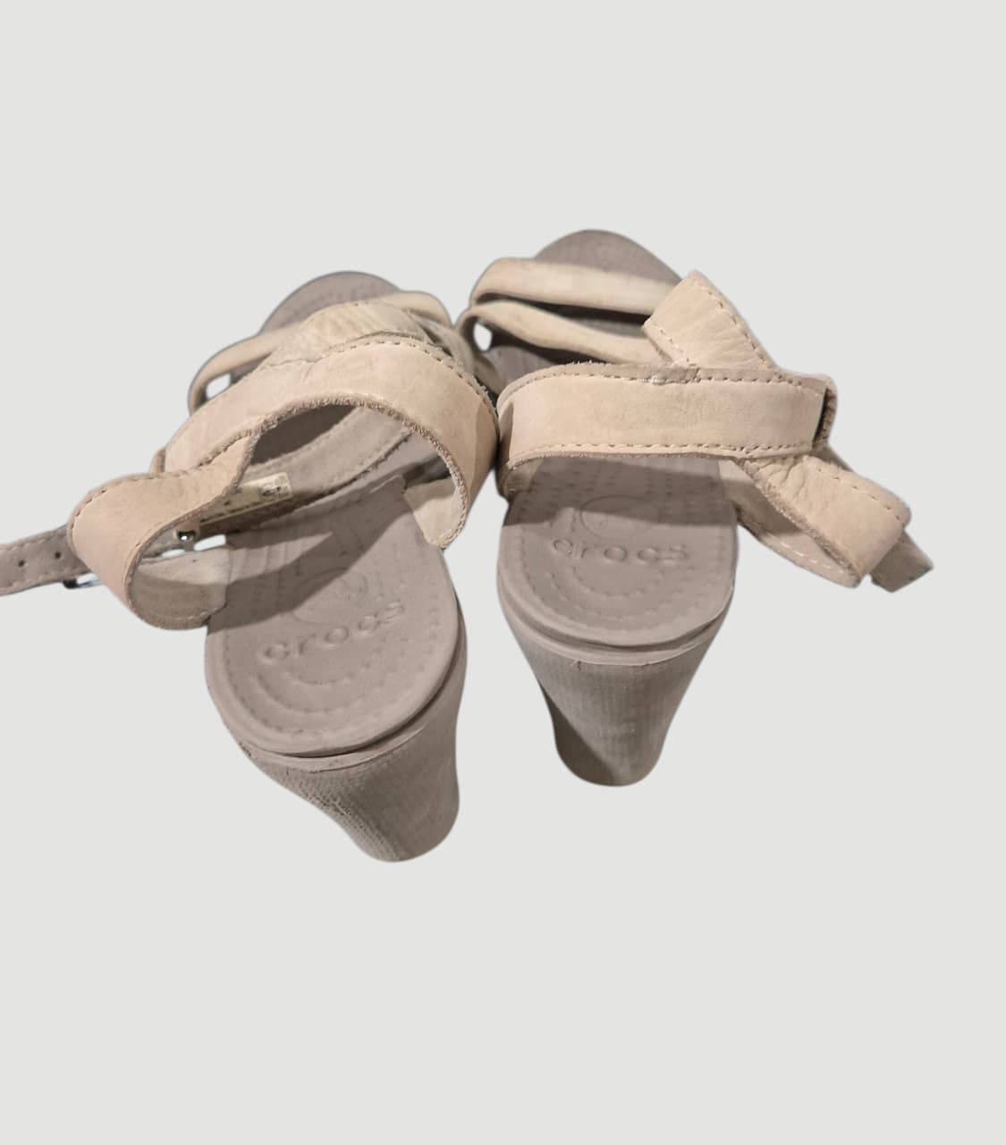 [230]크록스 빈티지 통굽 힐 샌들 Women 상품이미지4