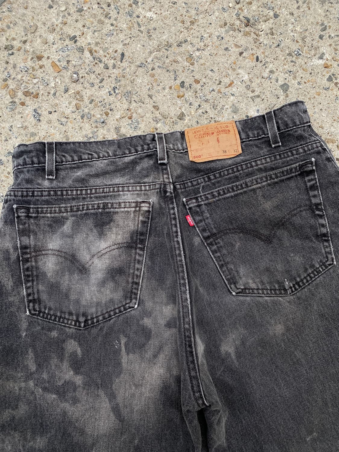 (35.5-36.5)90s리바이스 560 컷오프 쇼츠 상품이미지3