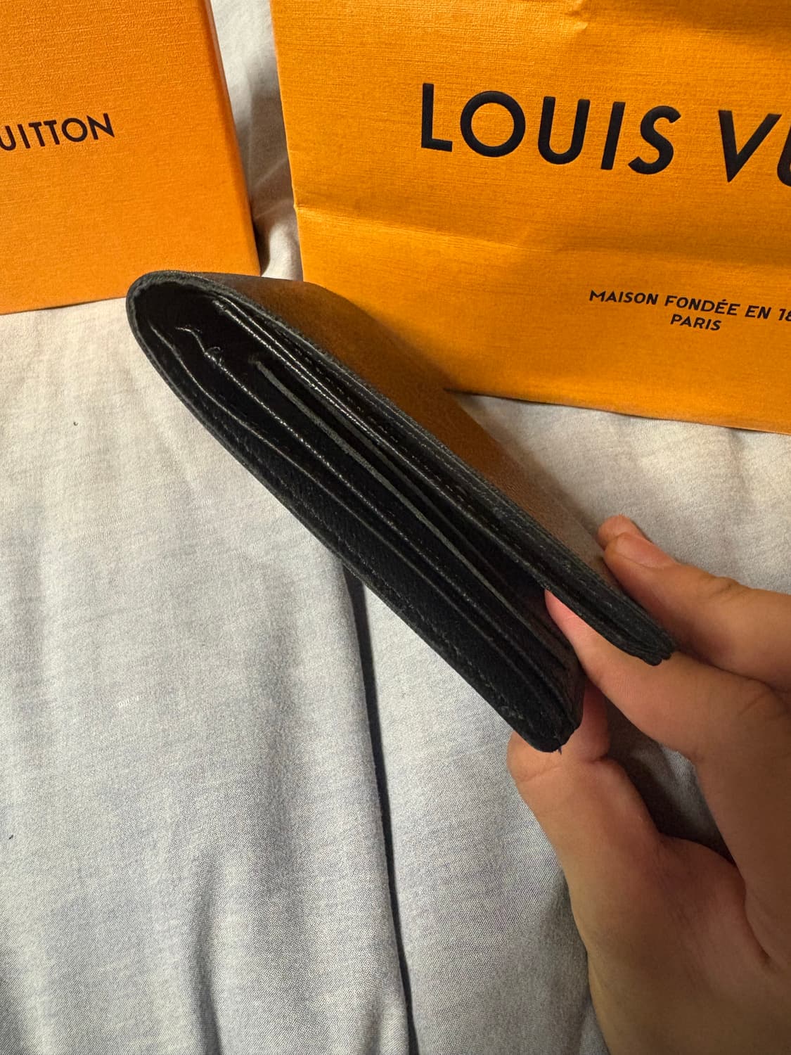 루이비통 모노그램 이클립스 반지갑 상품이미지3