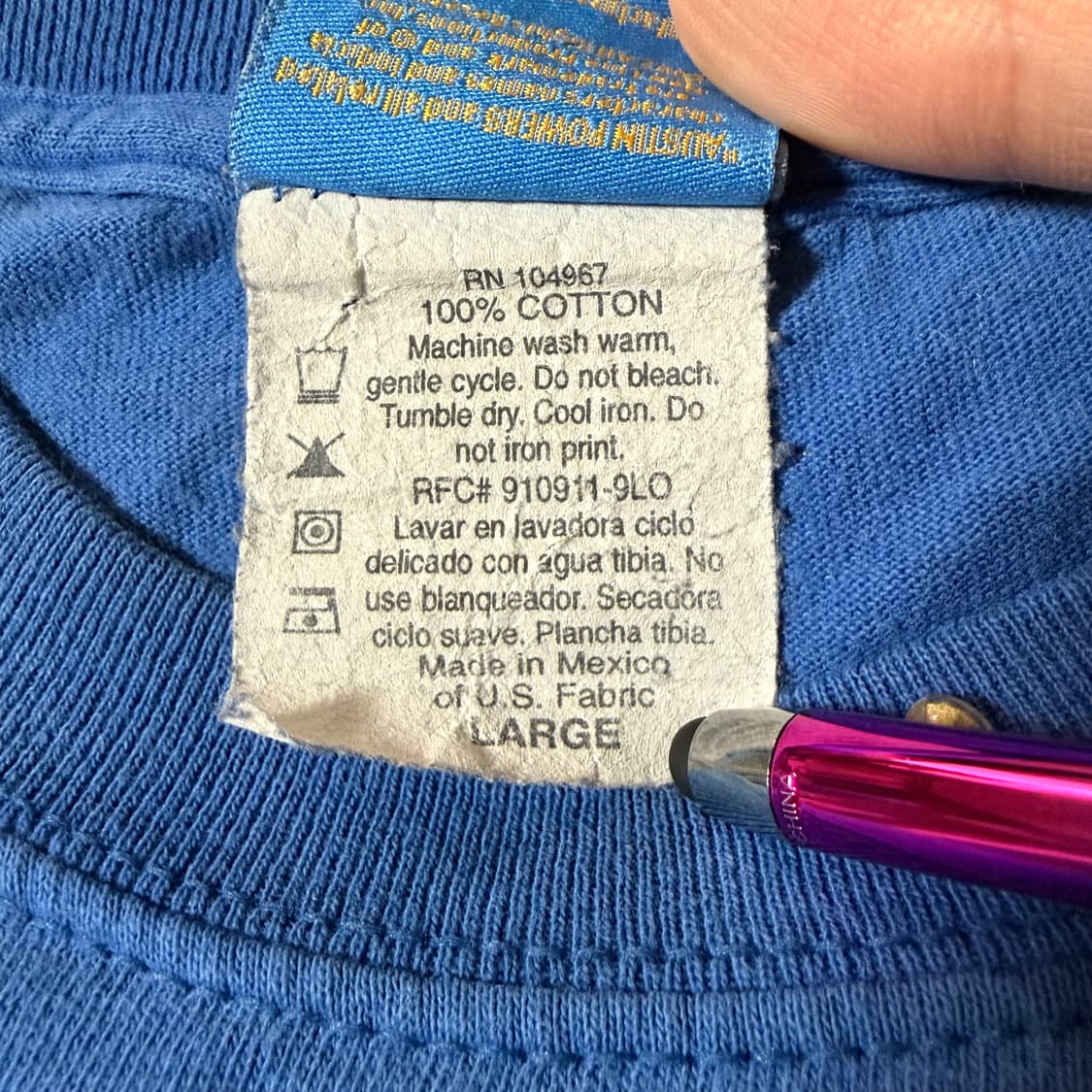 오스틴파워 오피셜 티셔츠 상품이미지5