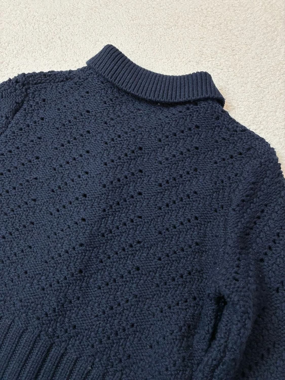 코스 COS 포인텔 니트 울 크롭 가디건 PN6088 상품이미지5