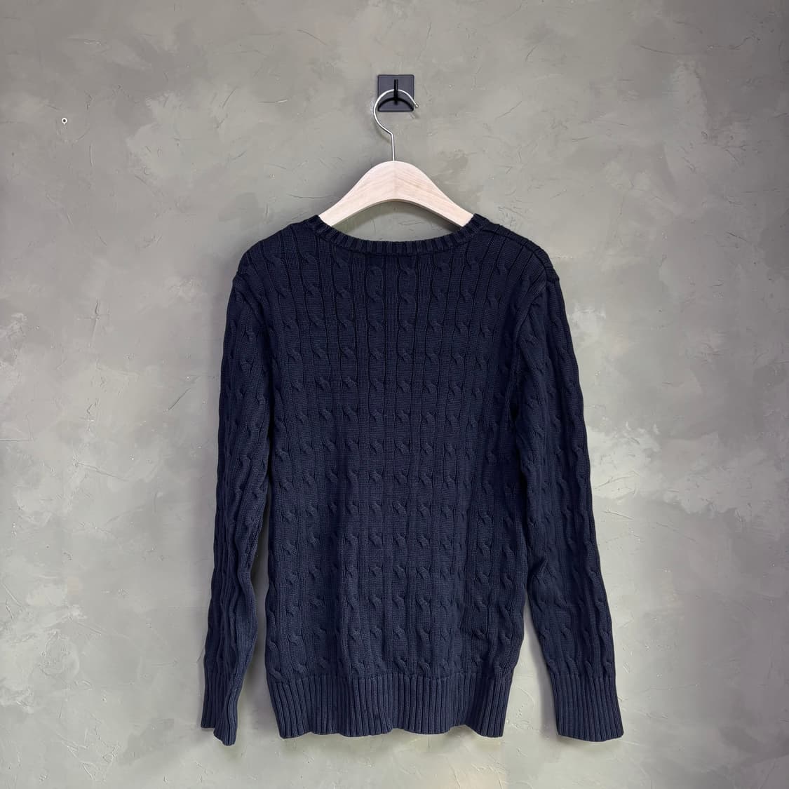 폴로 랄프로렌 꽈배기 니트 네이비 상품이미지4