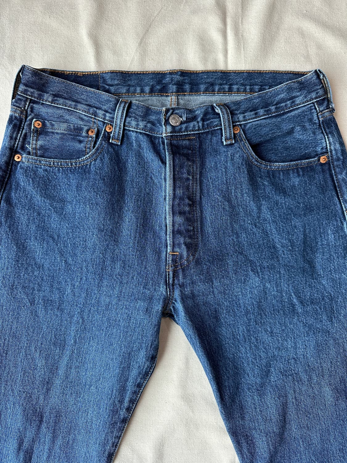 리바이스 501 중청 데님팬츠 33 상품이미지2