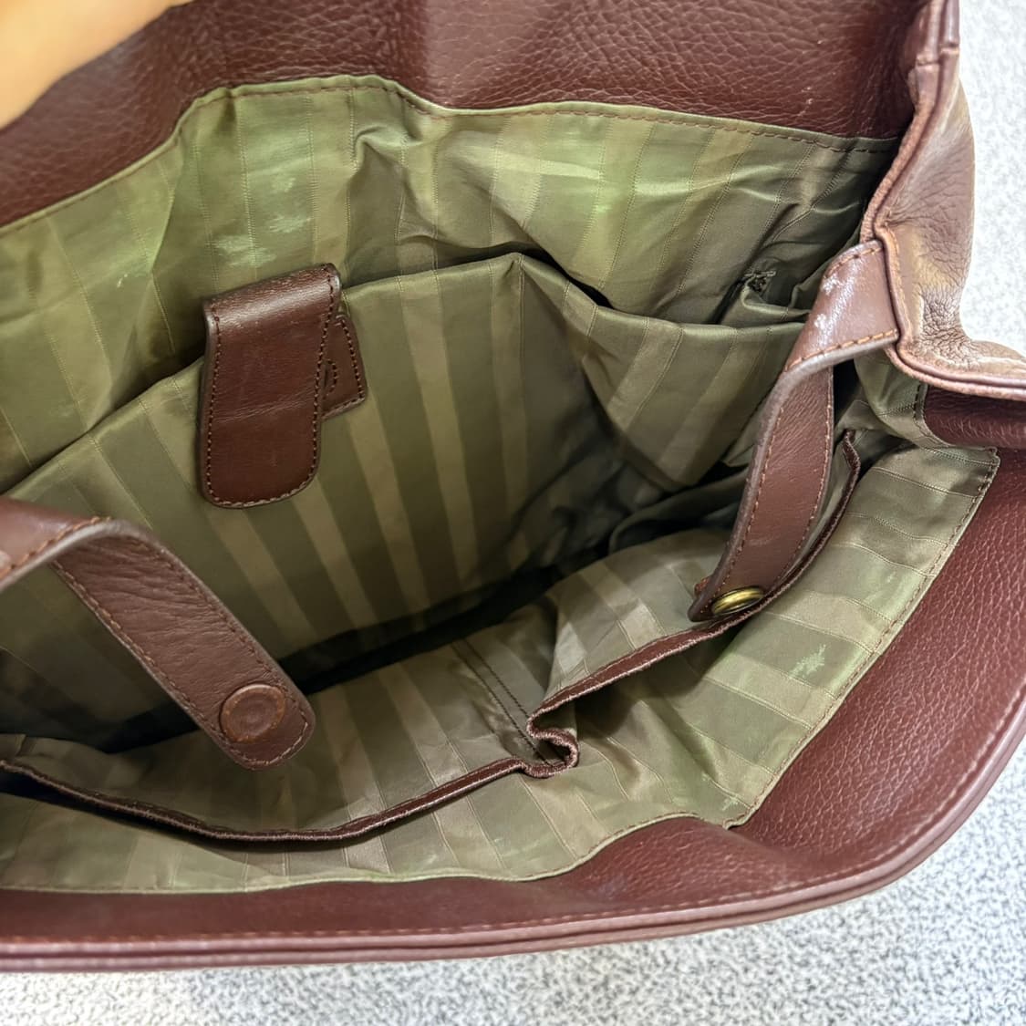 몽삭 빈티지 가죽 백팩 0428J 상품이미지4