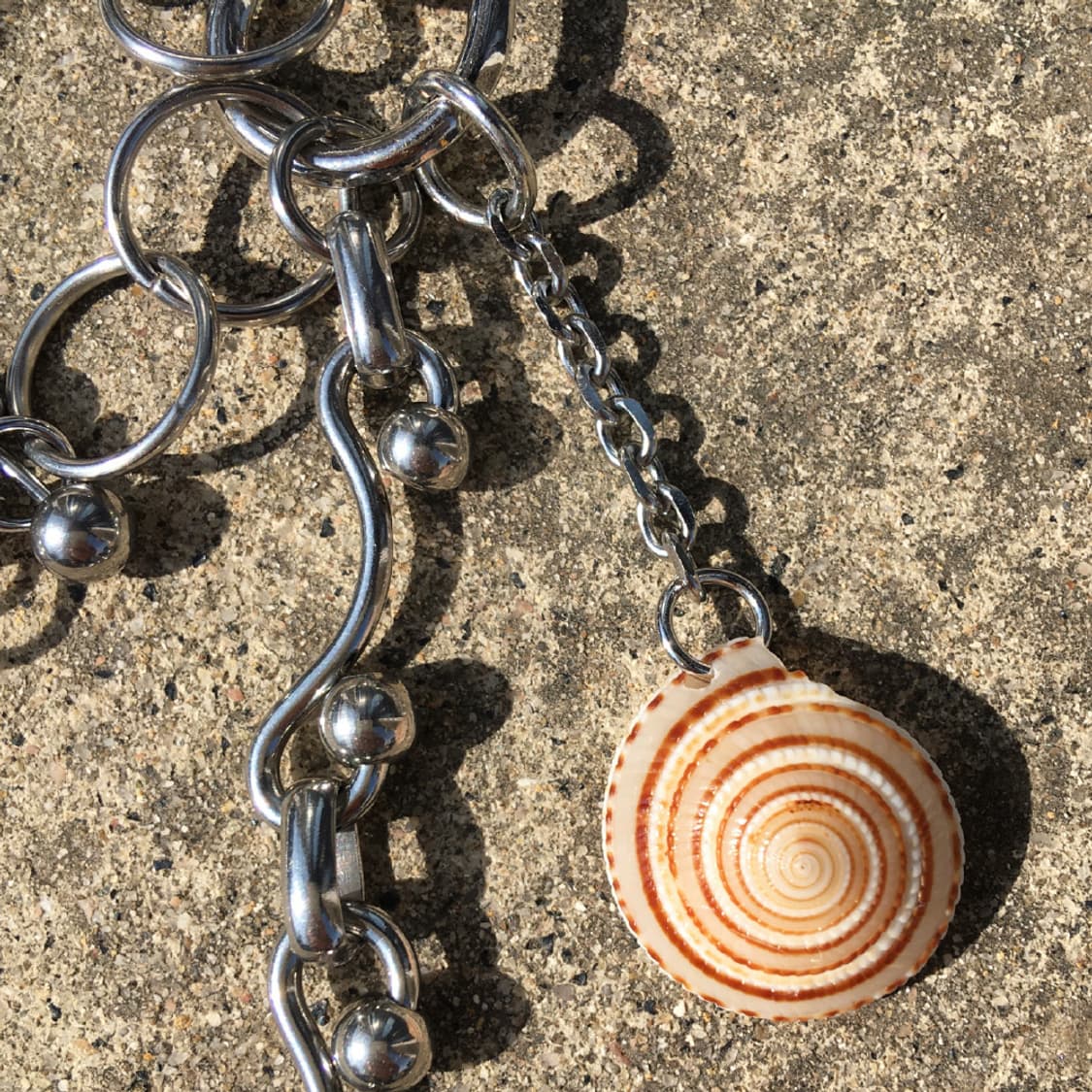 shellfish&horse lace keyring (handmade) 상품이미지4