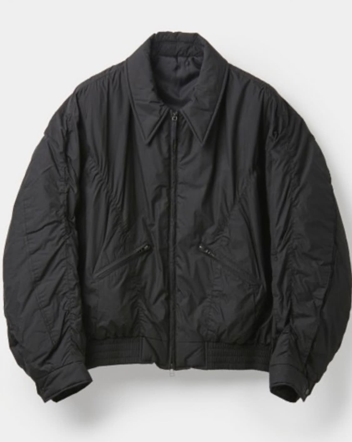 쿠어 COOR 퍼프 플라이트 MA-1 블랙 상품이미지1