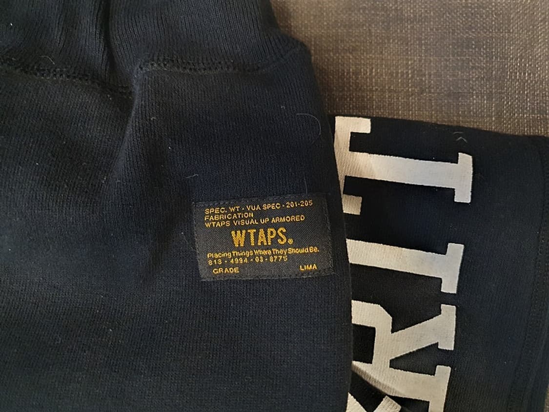 더블탭스 15시즌  스웻 상의 하의 셋트 판매 상품이미지5