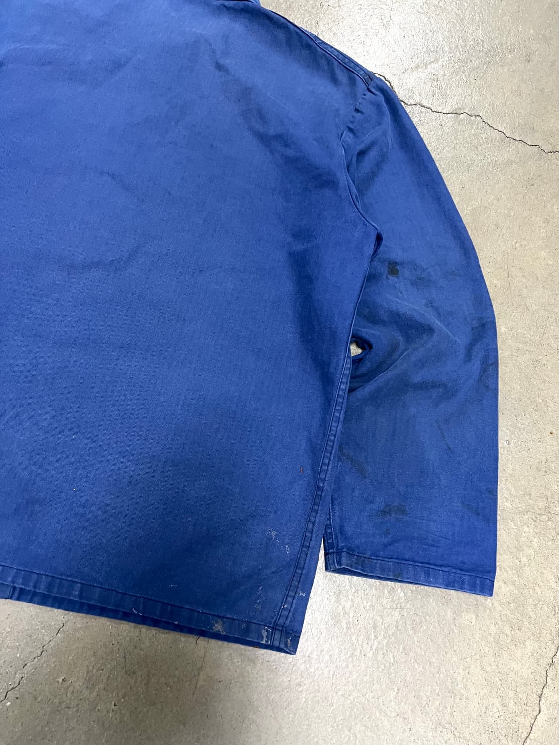 (BIG SIZE)FADED WASHED "HBT" 헤링본 프렌치워크자켓 상품이미지10