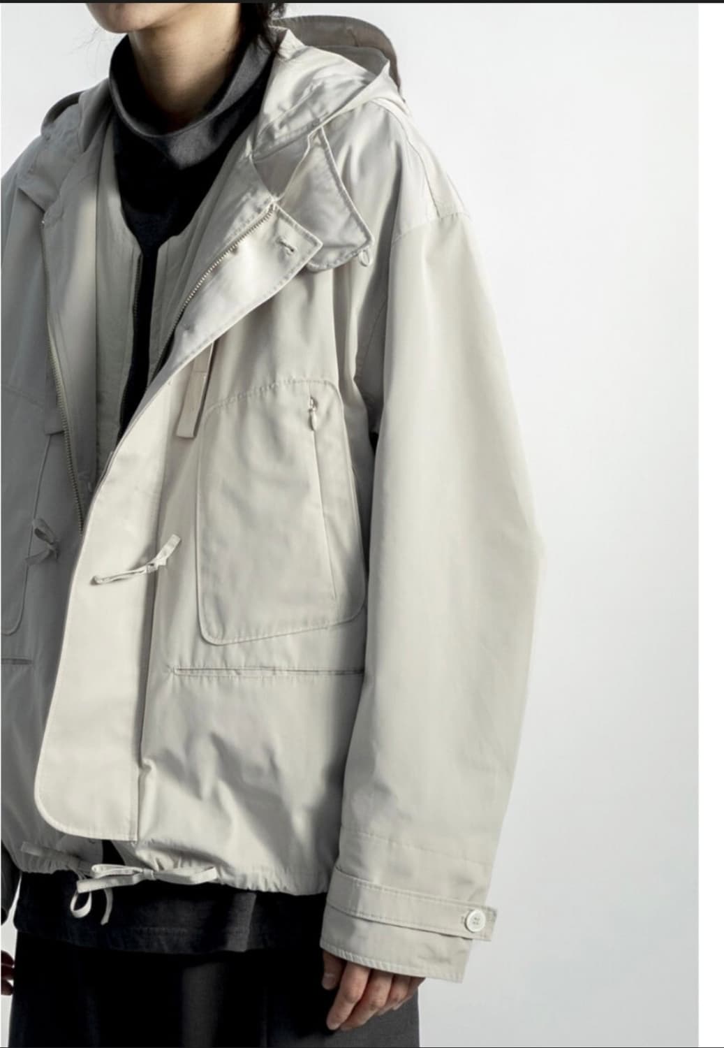 (급처)폴리테루 후디드파카 후드집업 (size4) 상품이미지2