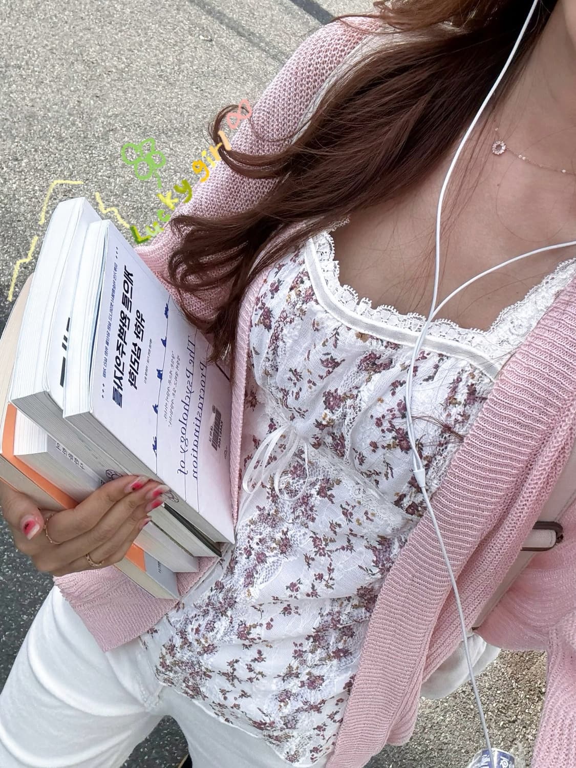 빈티지 페어리 잔꽃 슬리브리스 상품이미지5