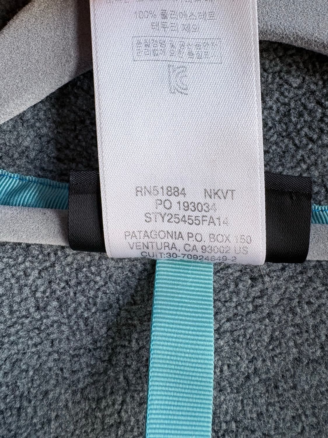 (M) 파타고니아 신칠라 니켈(그레이) 퍼플 상품이미지6