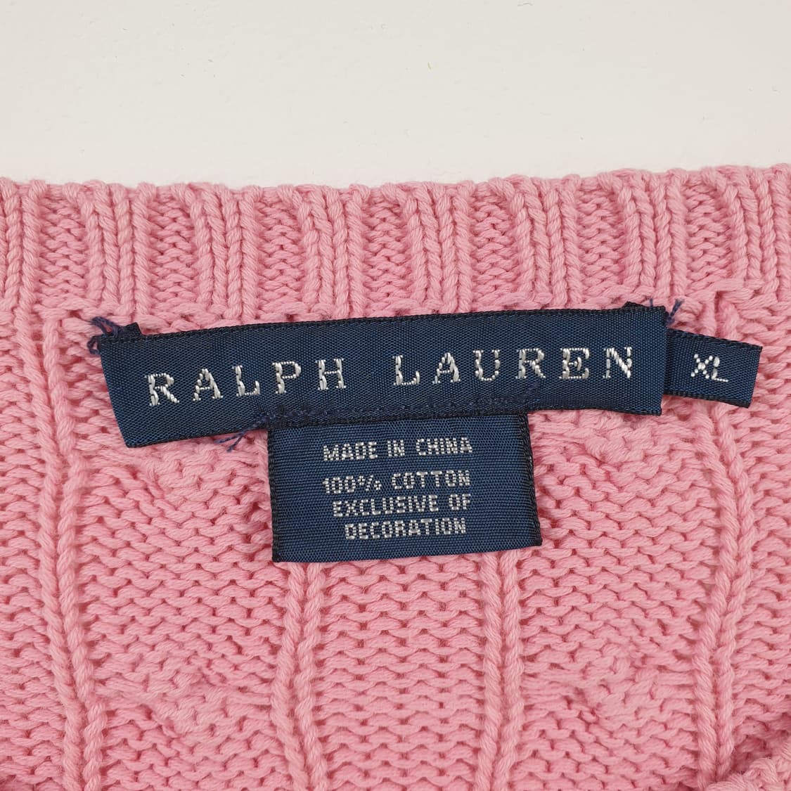 랄프로렌 케이블 니트 스웨터 상품이미지2