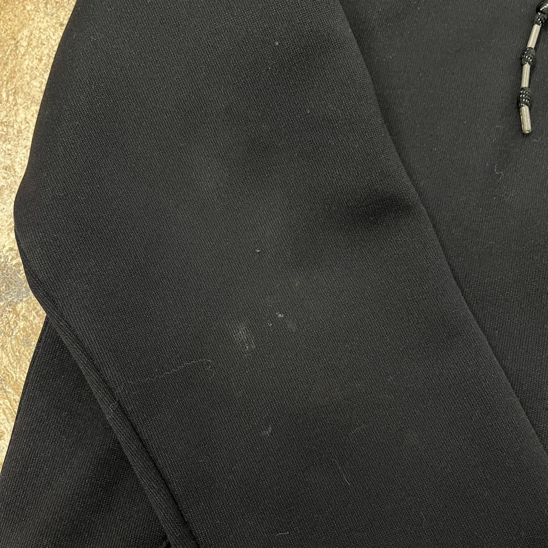 아디다스 올블랙 후플 플락 져지 후드집업 95 상품이미지7