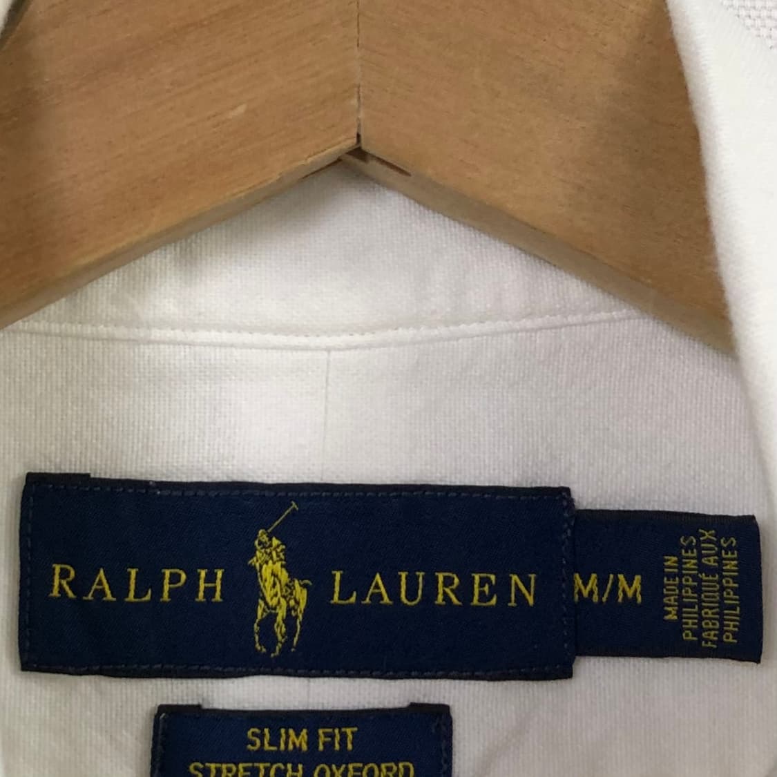 M 폴로 옥스포드 화이트 셔츠 상품이미지3