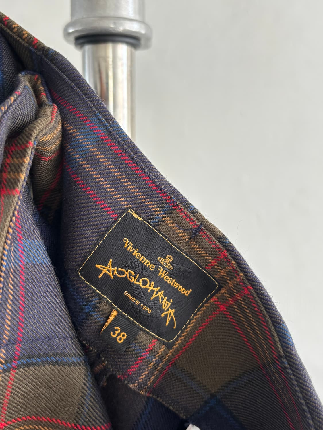 Vivienne Westwood 비비안웨스트우드 멀티 체크 위자드 팬츠  상품이미지7