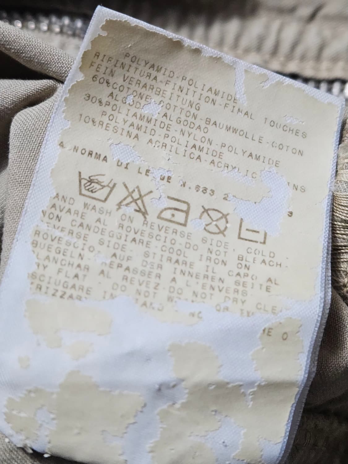 2003 돌체앤가바나 본디지 밀리터리 자켓 L 상품이미지8