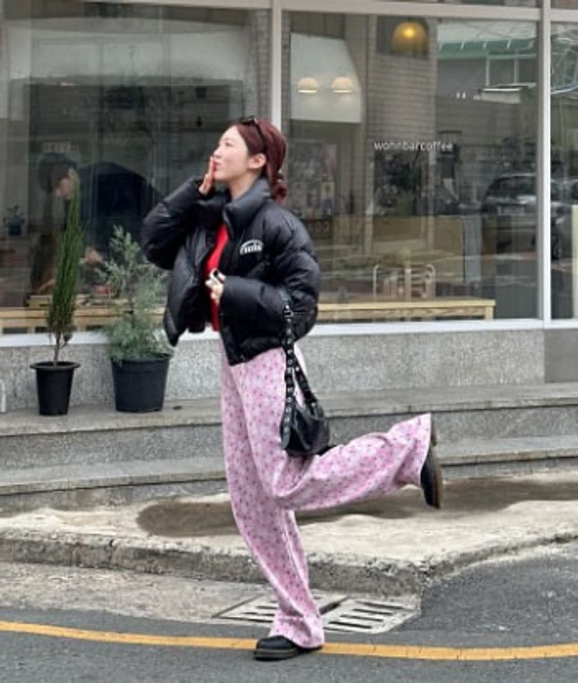 이미스 EMIS 덕 다운 크롭 패딩 PN7424 상품이미지2