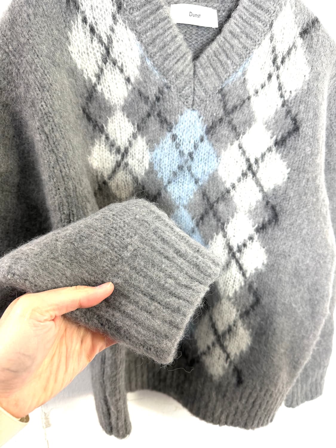 던스트 던스트니트 브이넥니트 dunst 상품이미지2