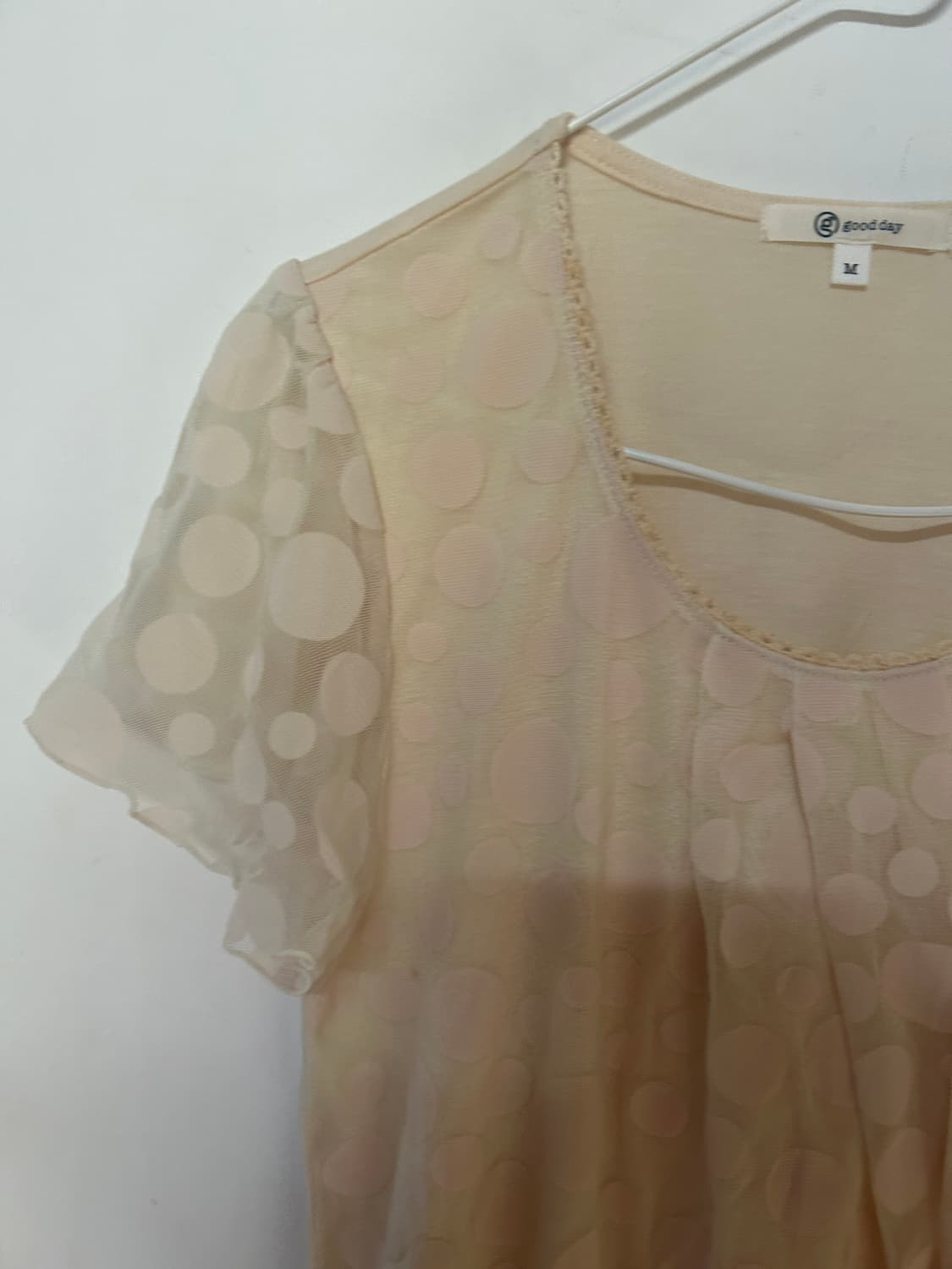 땡땡이 블라우스  상품이미지2