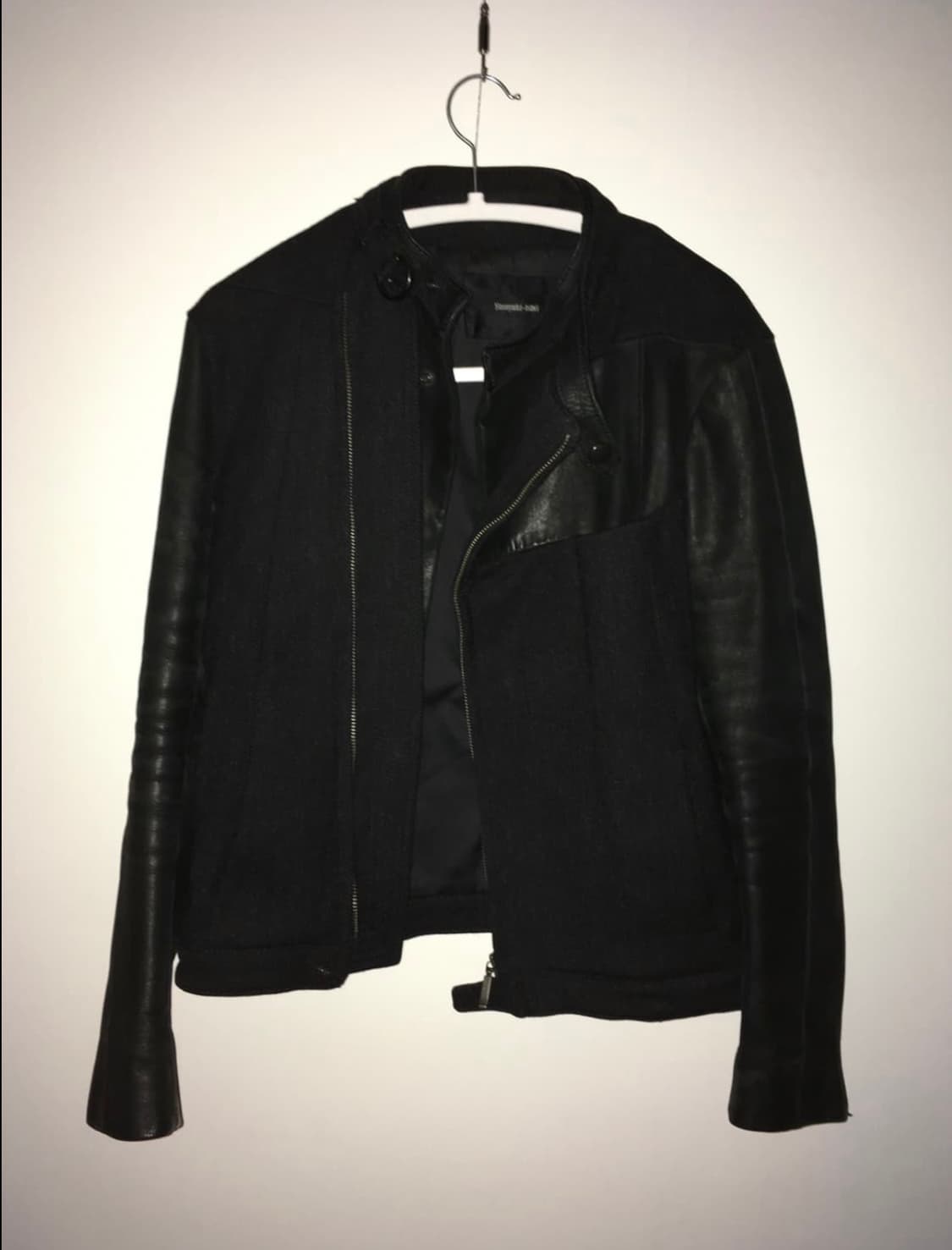Yasuyki ishii leather sleeves jacket 상품이미지6