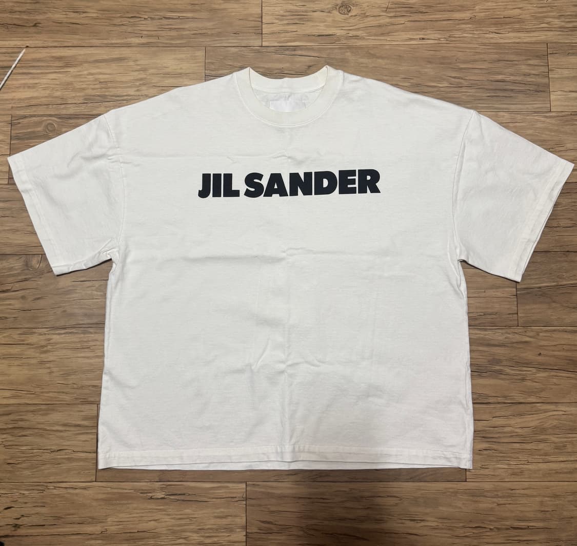 [L] 질샌더 로고 반팔 티셔츠 상품이미지1