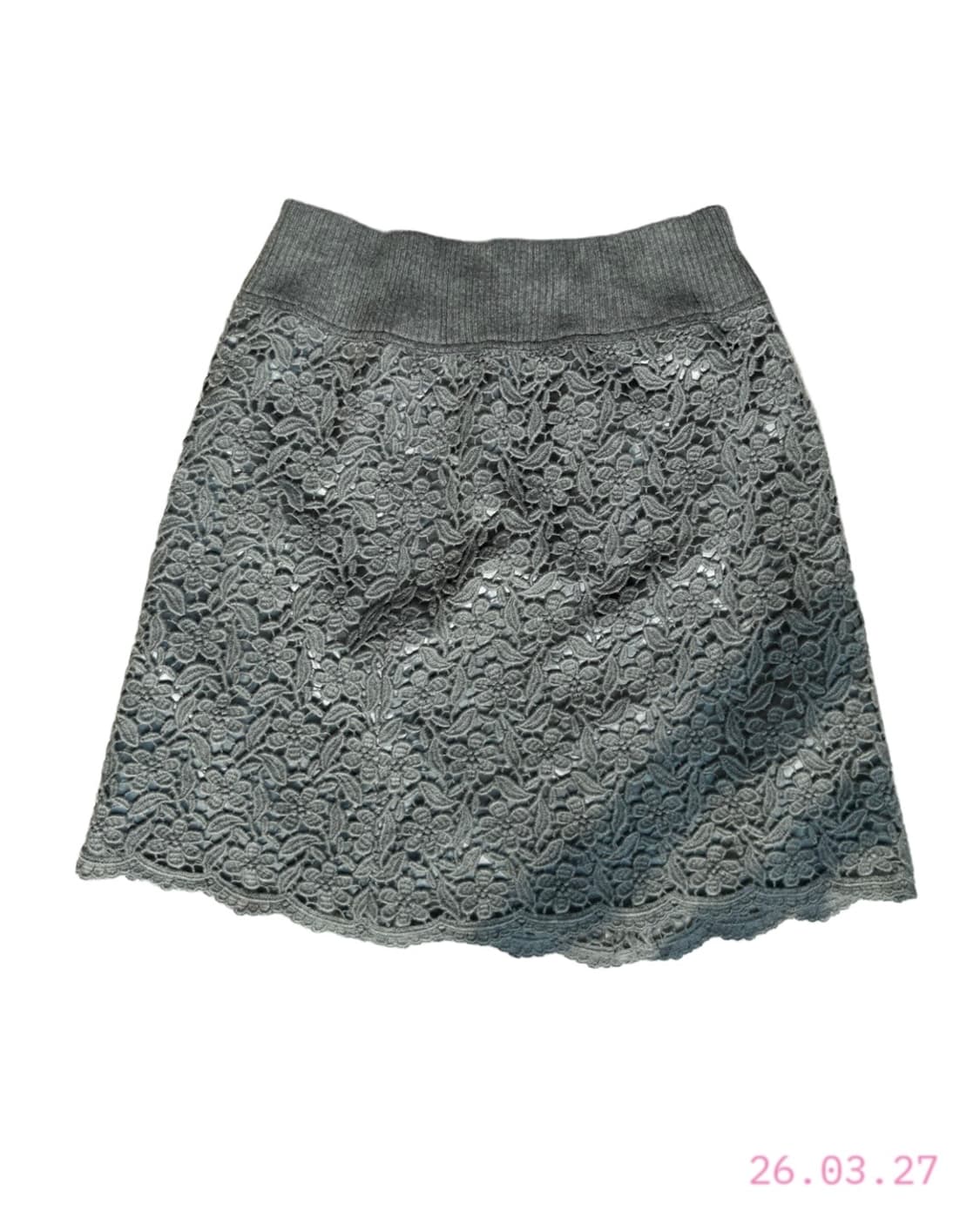 Flower Lace Skirt 플라워 레이스 스커트 상품이미지1