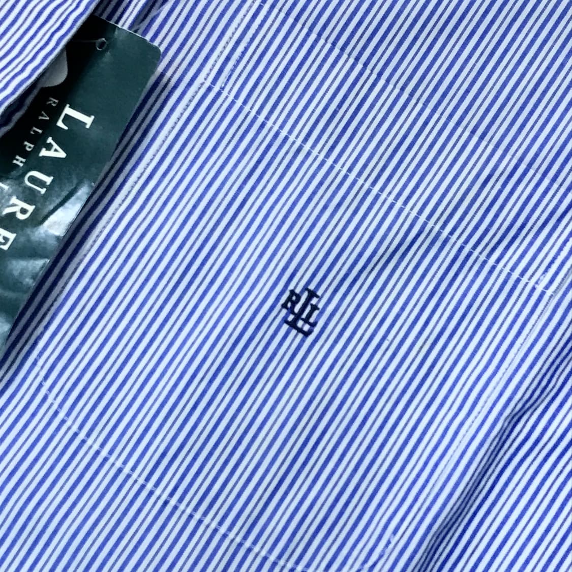 랄프로렌 원포켓 블루 멀티 스트라이프 셔츠 남성 105 사이즈 상품이미지4