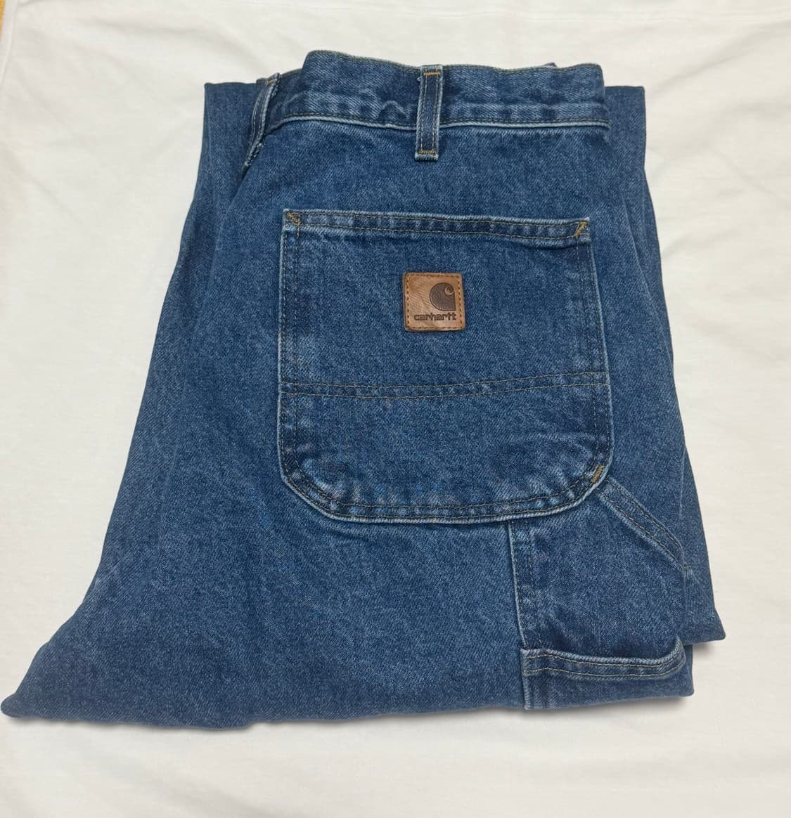 칼하트 데님 싱글니카펜터팬츠 34x32 상품이미지1