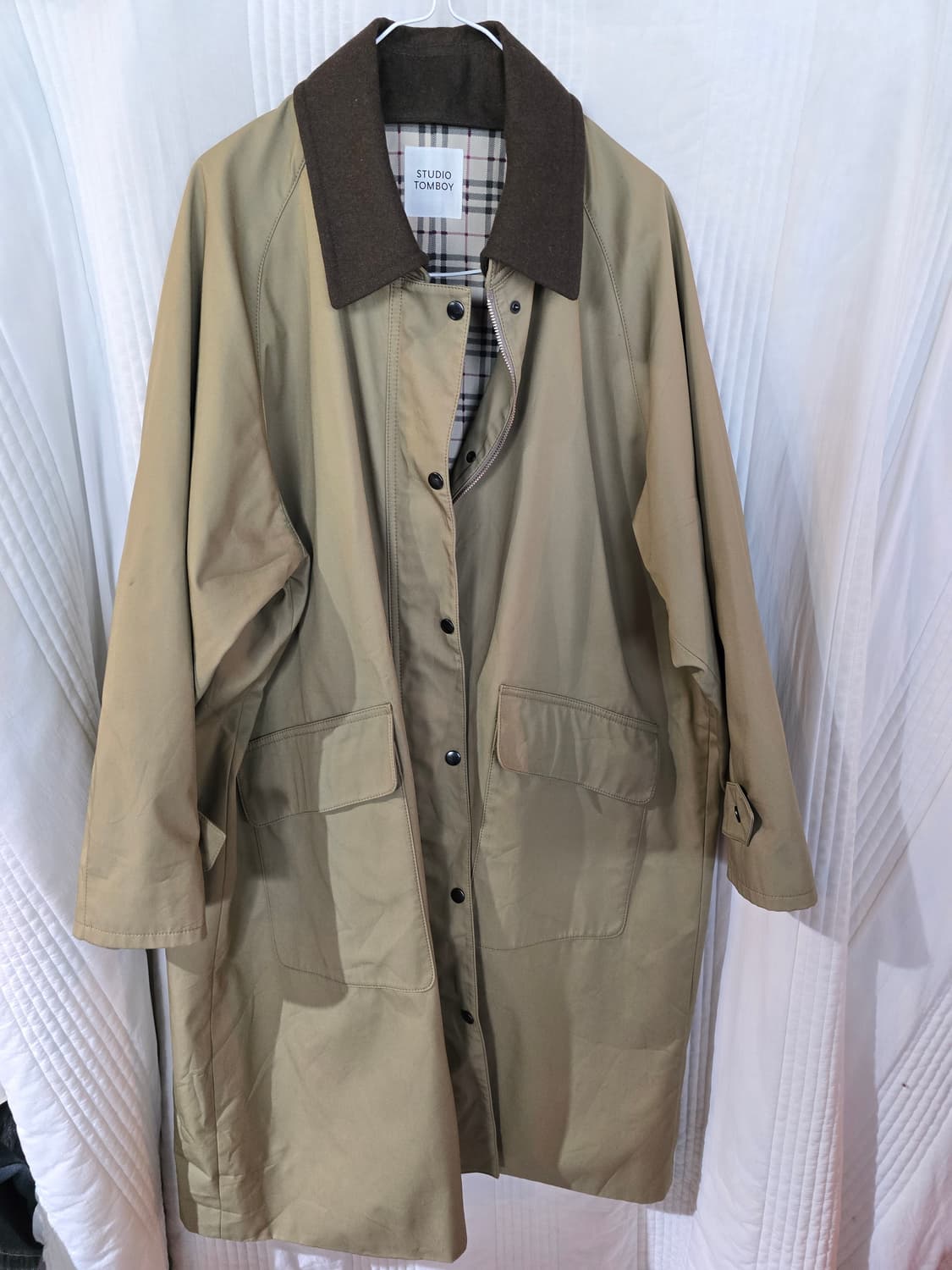 톰보이 오버핏코트  상품이미지2