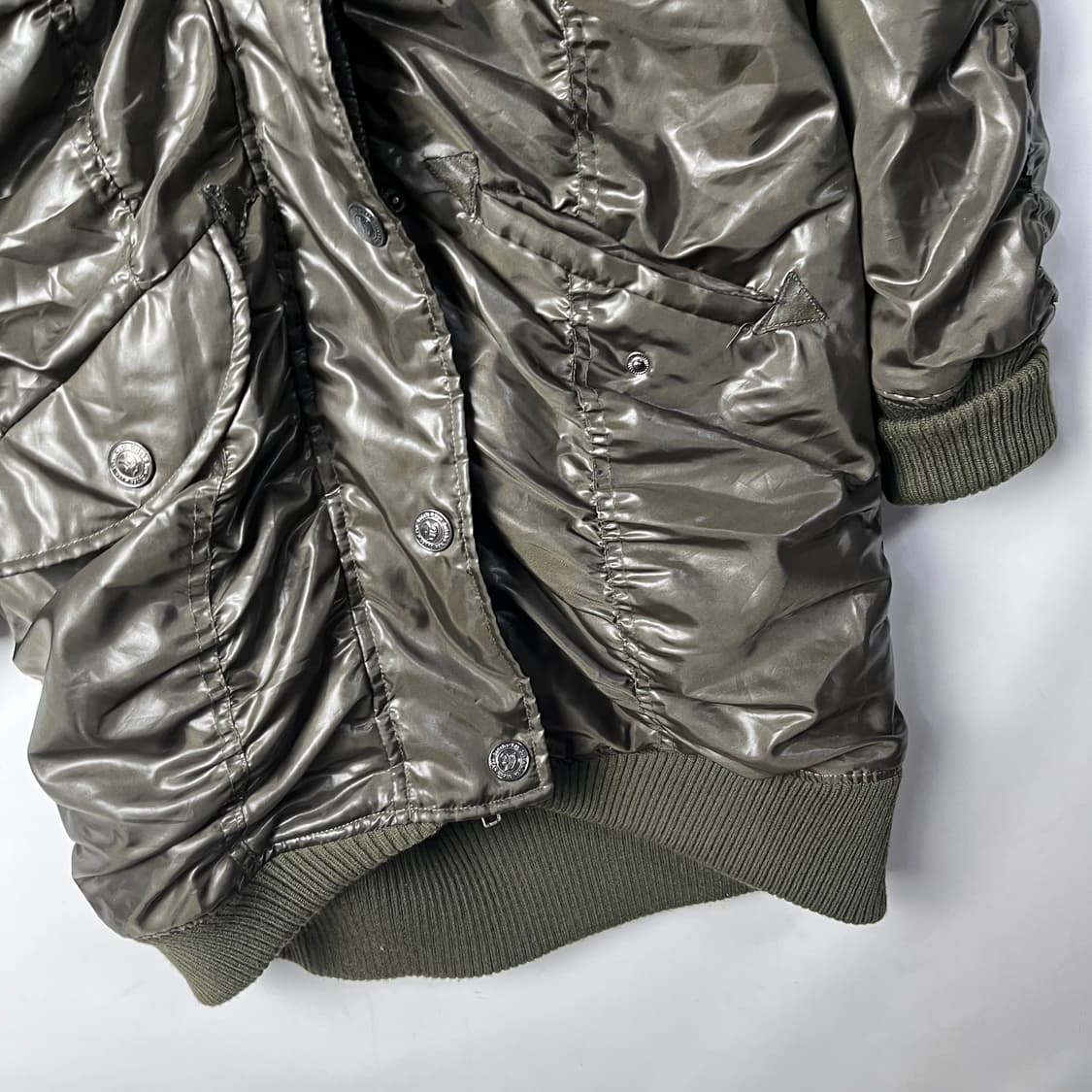 [Von Dutch] 본더치 셔링 야상 패딩 상품이미지4