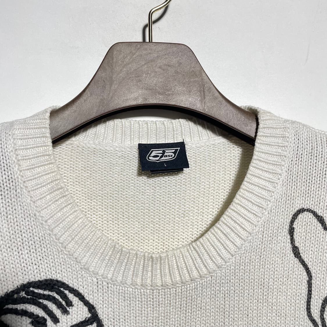 디젤 55DSL 빈티지 그래픽 니트 스웨터  상품이미지5