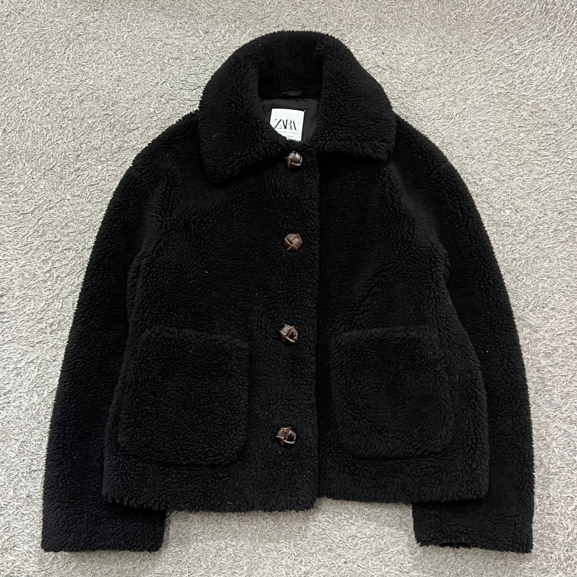 [우먼95] 자라 양털 자켓 상품이미지2