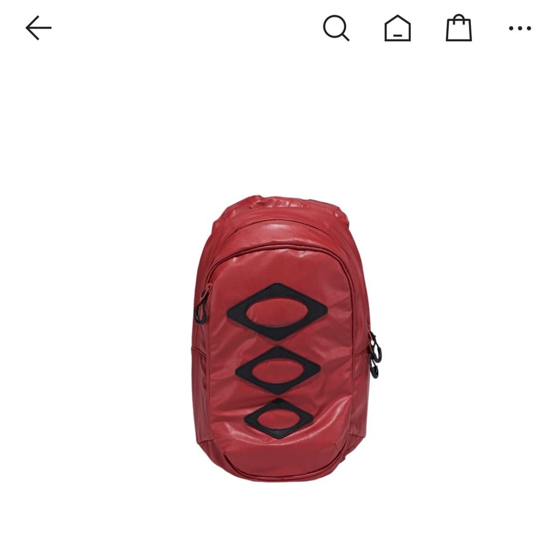 미스치프 롬버스 미니 백팩 페이디드 레드 상품이미지1