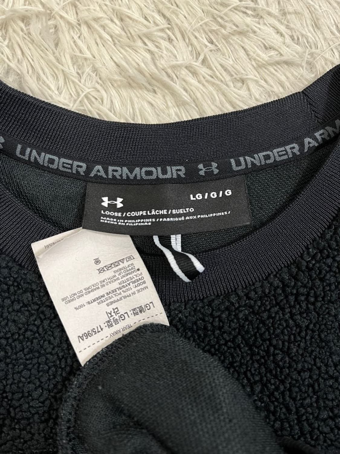 언더아머 뽀글이 맨투맨/#322 상품이미지5