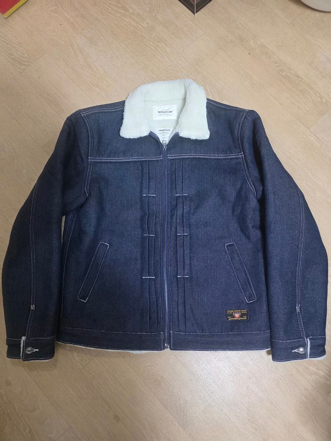 모노플로우 셰르파 데님 자켓 L 상품이미지3
