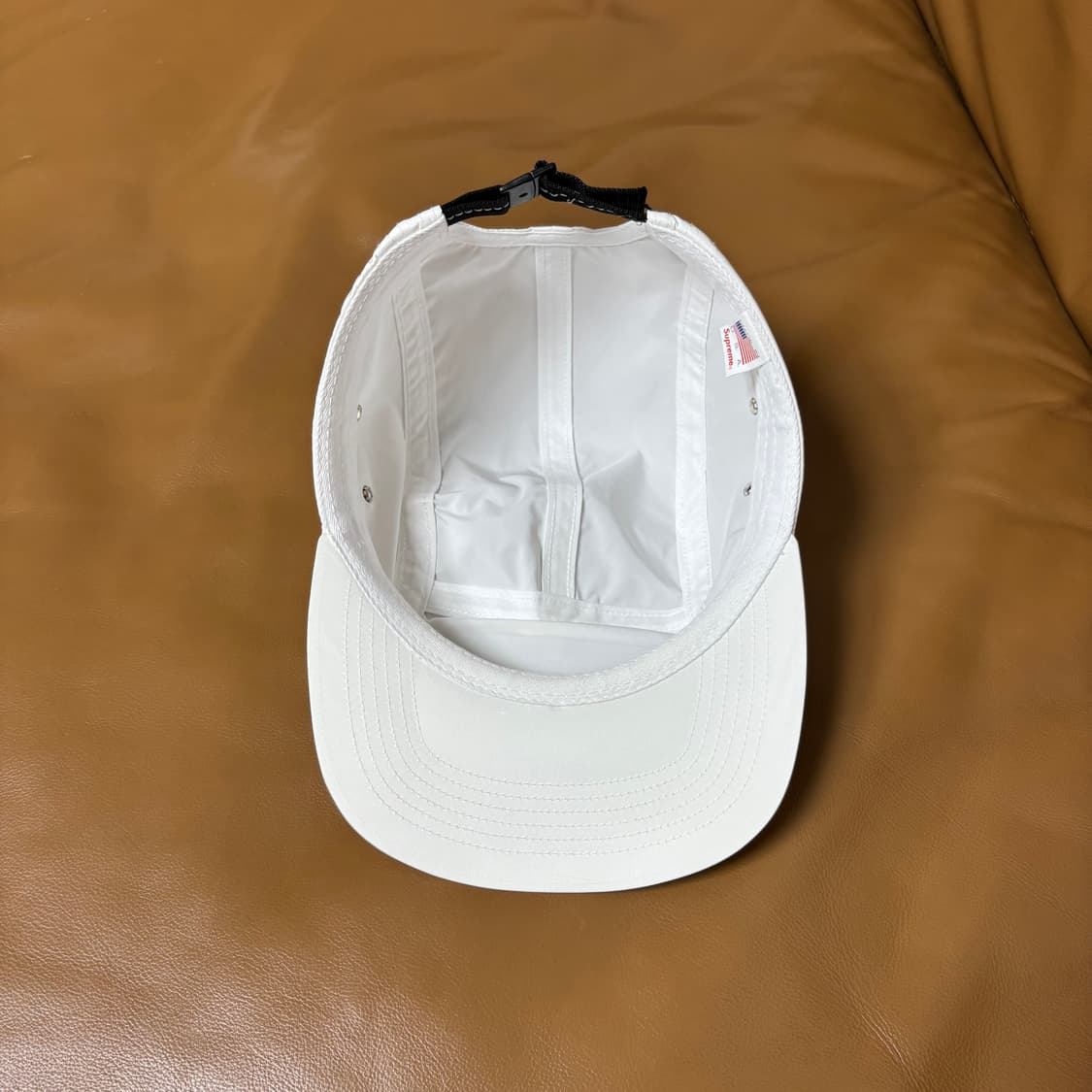 Supreme 슈프림 화이트 캠프캡 모자 (White) 상품이미지7