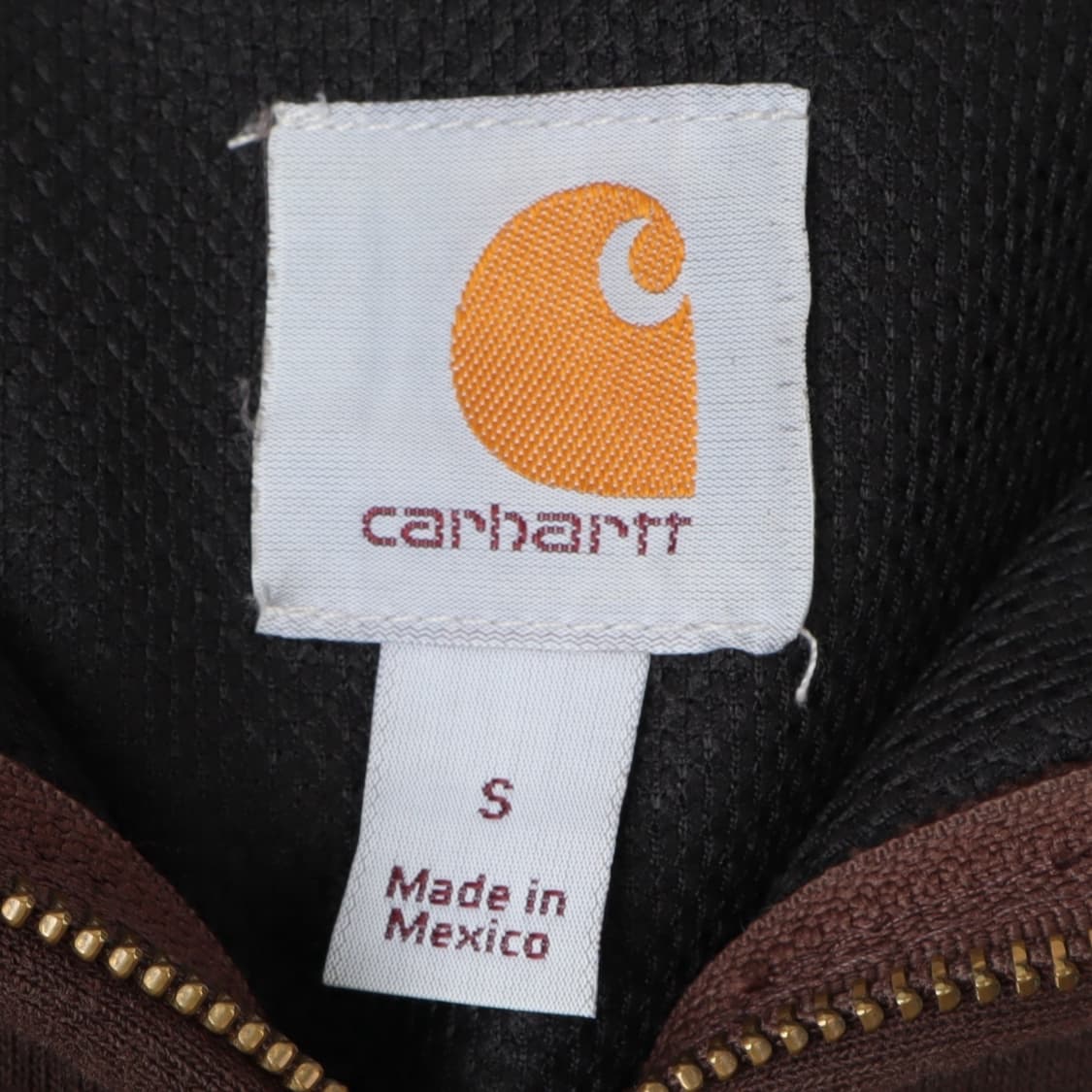 칼하트 다크브라운 레인디펜더 써멀 후드집업 상품이미지7