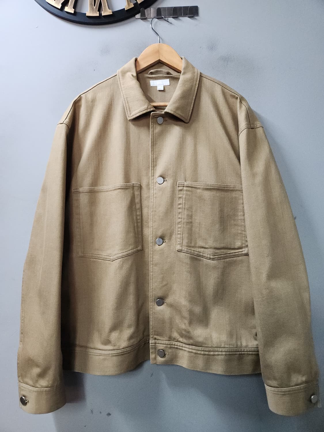 코스 COS 릴렉스드핏 투포켓 트윌 워크 자켓 상품이미지1