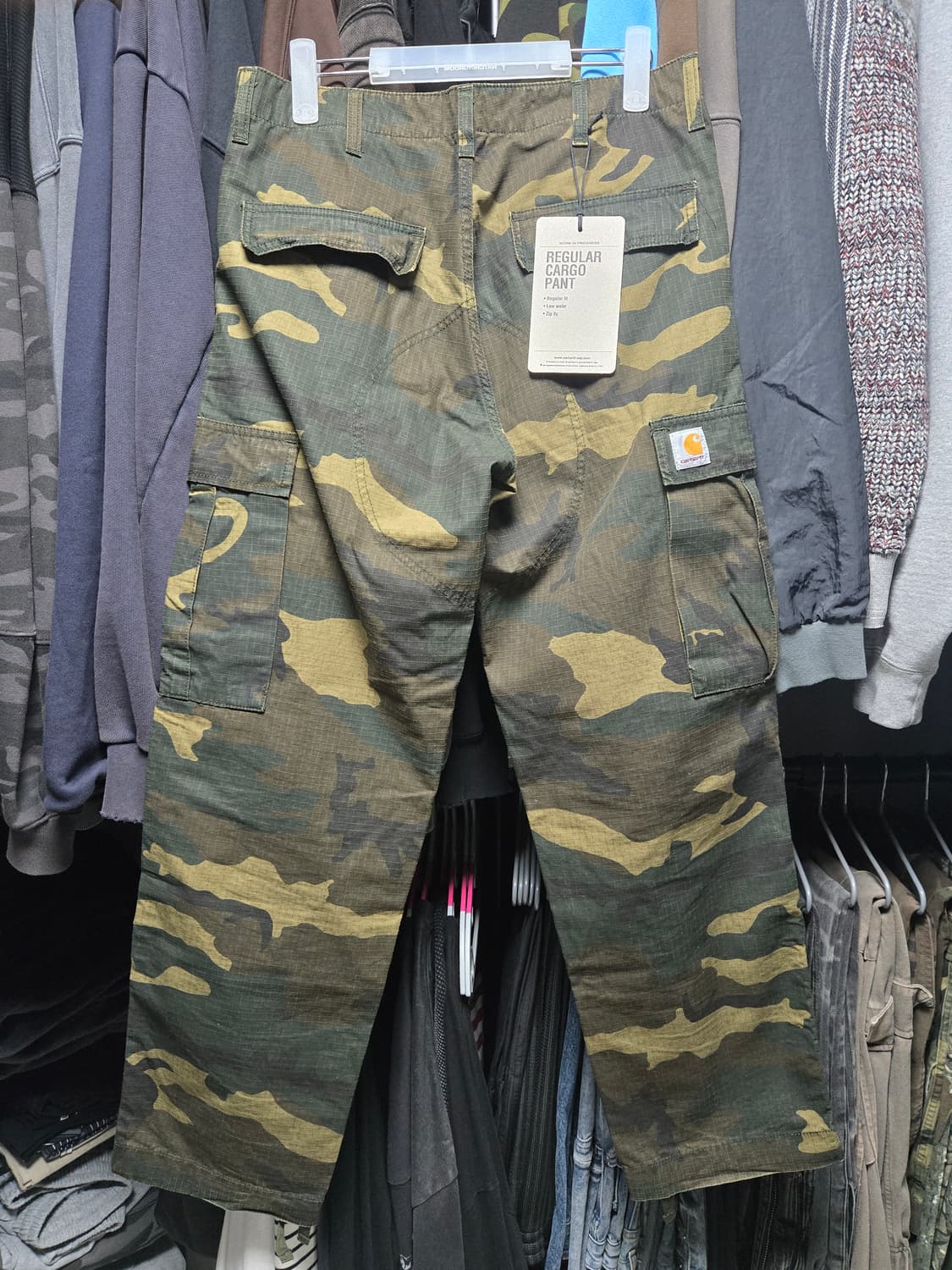 [판매](30)칼하트 콜룸비아 레귤러 카고 팬츠 - 카모 상품이미지2