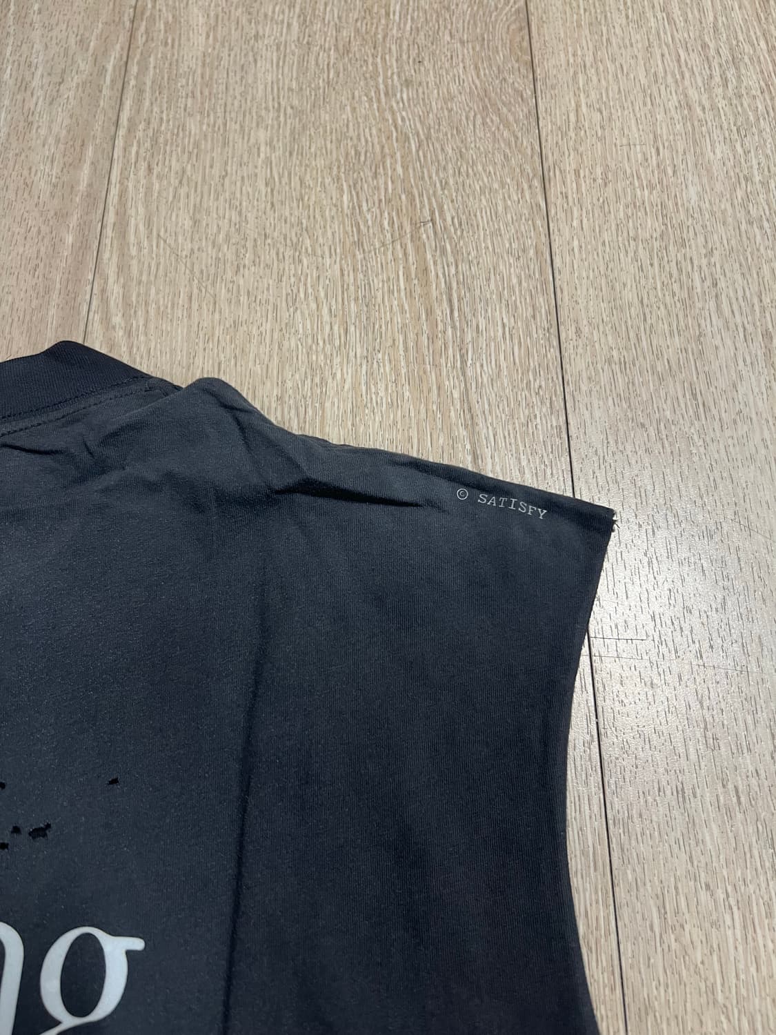 새티스파이 모크테크 런닝컬쳐클럽 머슬티셔츠 XL 상품이미지3
