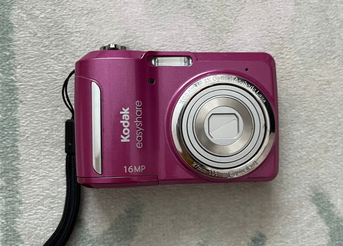 코닥 c1550 희귀 색상 핑크 키키 빈티지카메라 디카 상품이미지1