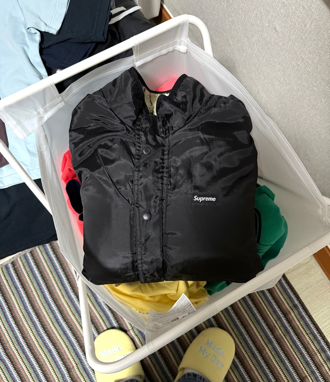 슈프림 반다나 리버시블 후리스 상품이미지3