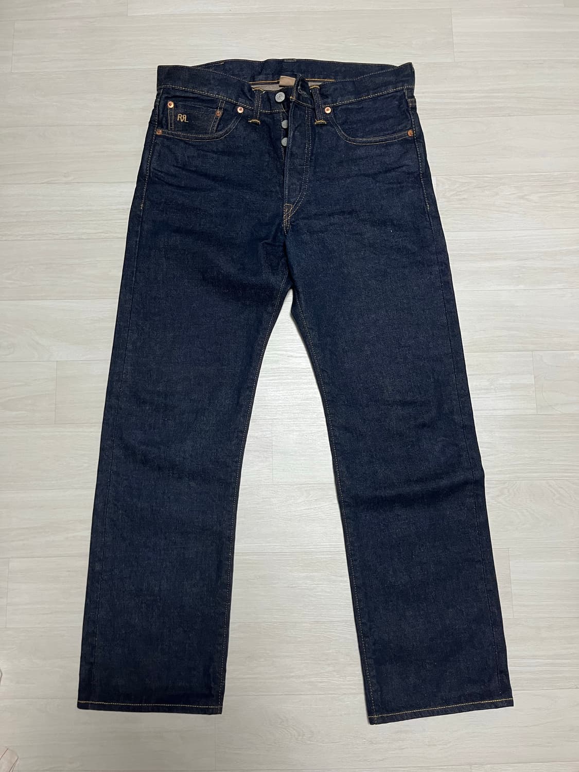 rrl 스트레이트레그 원워시 셀비지 데님 상품이미지1