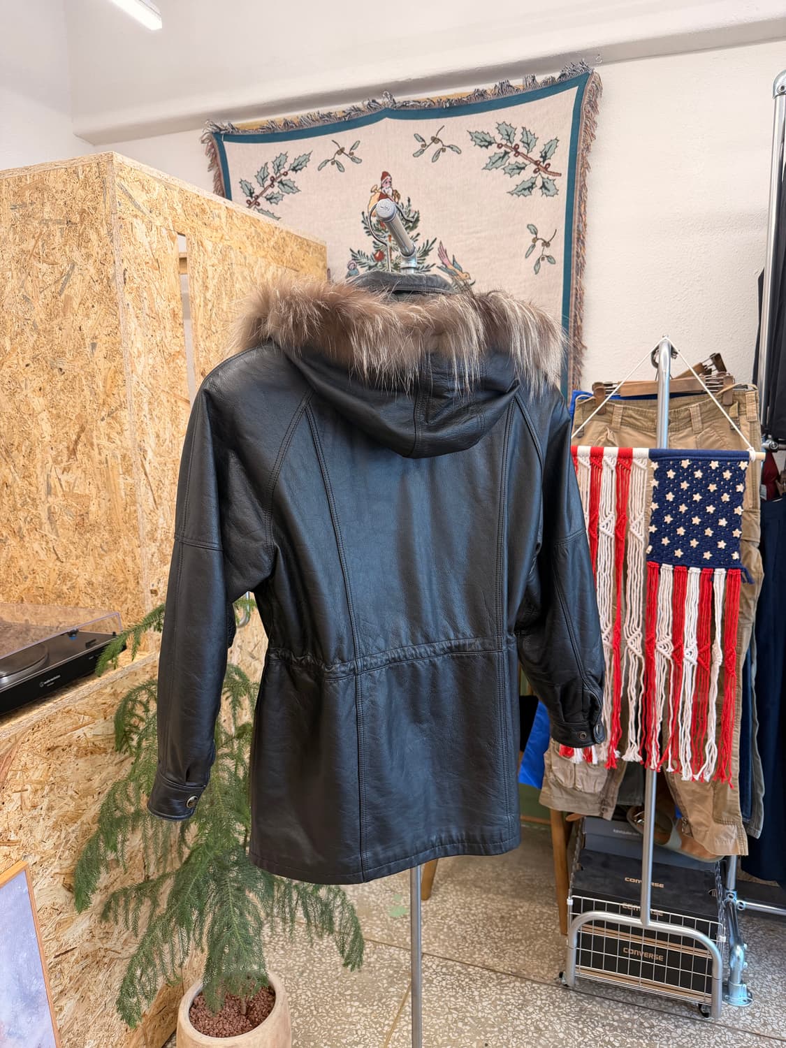 YK콜렉션 드럼다이드 사파리 가죽 자켓 상품이미지3