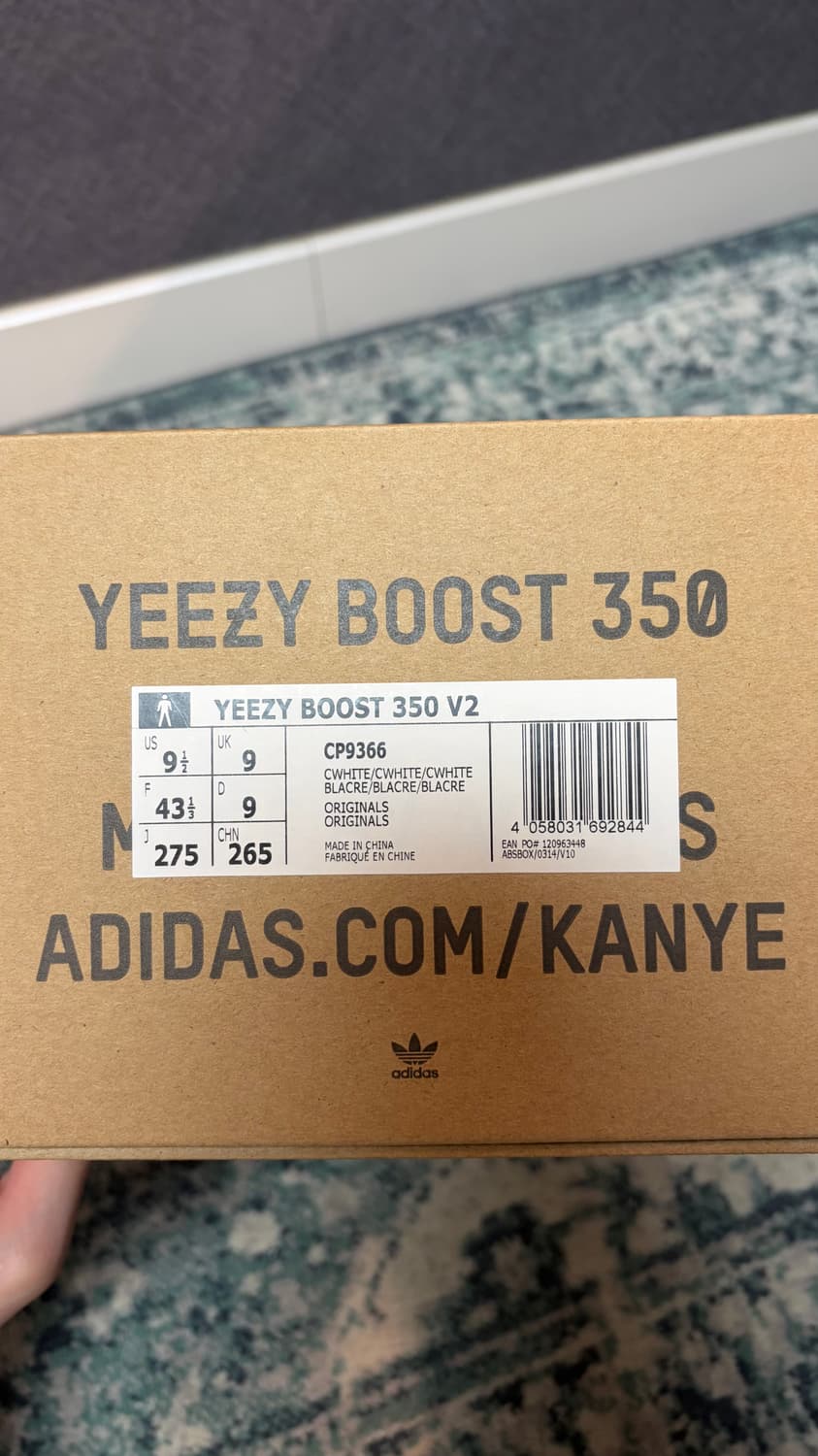 [275] YEEY 350 Triple White 상품이미지6