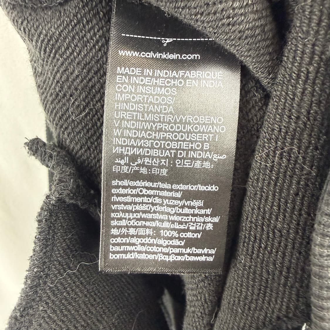 (S) 켈빈클라인 카고 스웻 조거 팬츠 블랙 상품이미지6